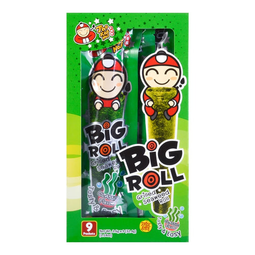 Big Roll Grilled Seaweed Roll Original Flavor, 9 Piece 1.14 oz