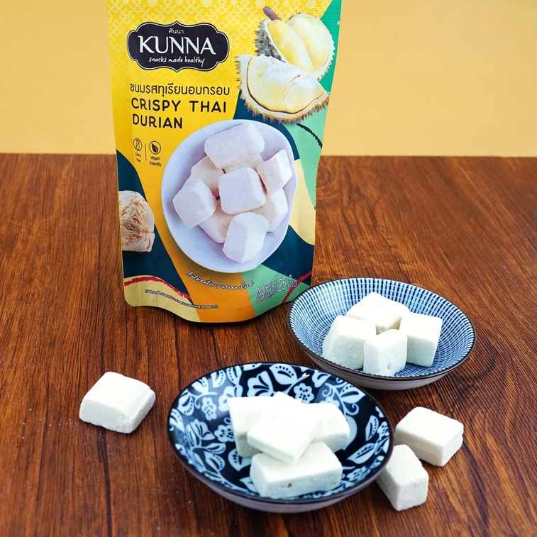 Crispy Coconut Snack Durian Flavor,0.88 oz [Trending on TikTok]