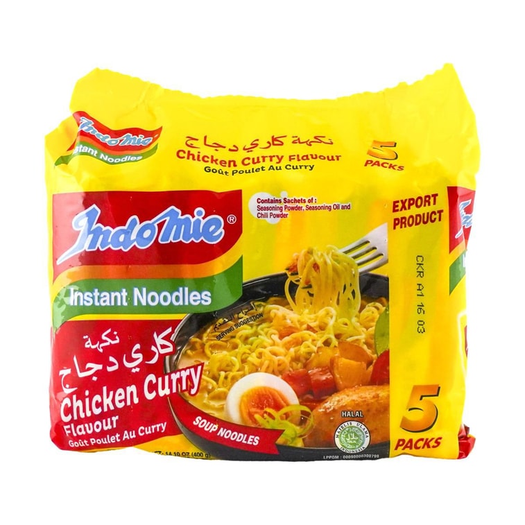 Curry Chicken Flavor Noodles, 3 oz *5 Pack