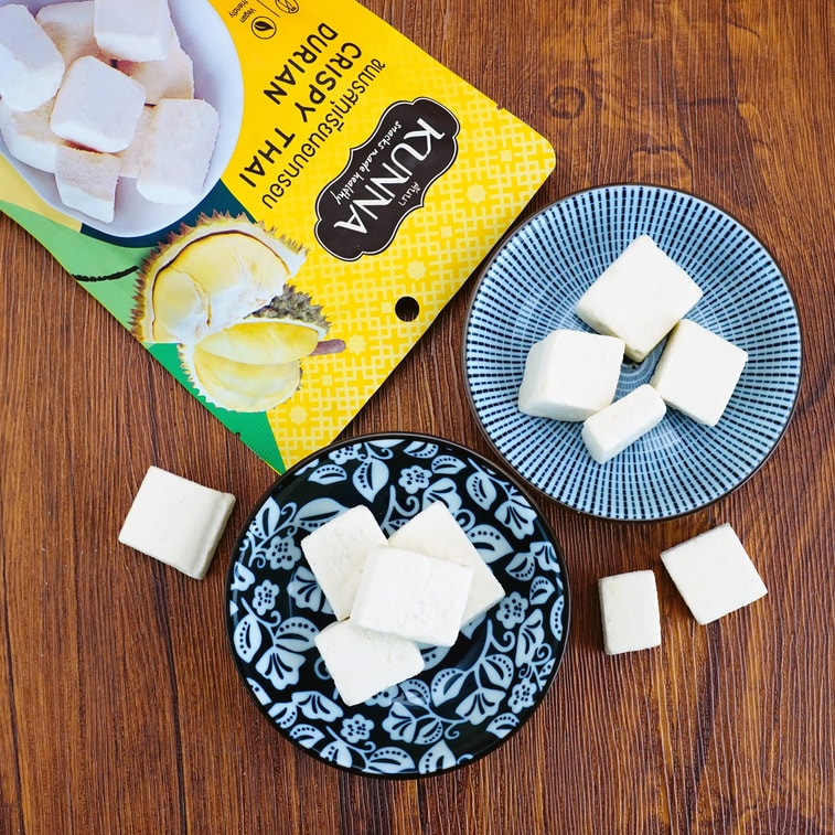 Crispy Coconut Snack Durian Flavor,0.88 oz [Trending on TikTok]